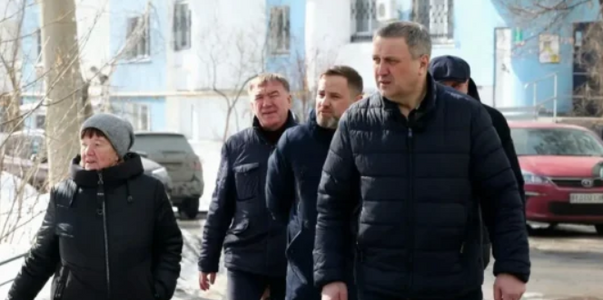 Глава города Самара Иван Носков посетил с объез...